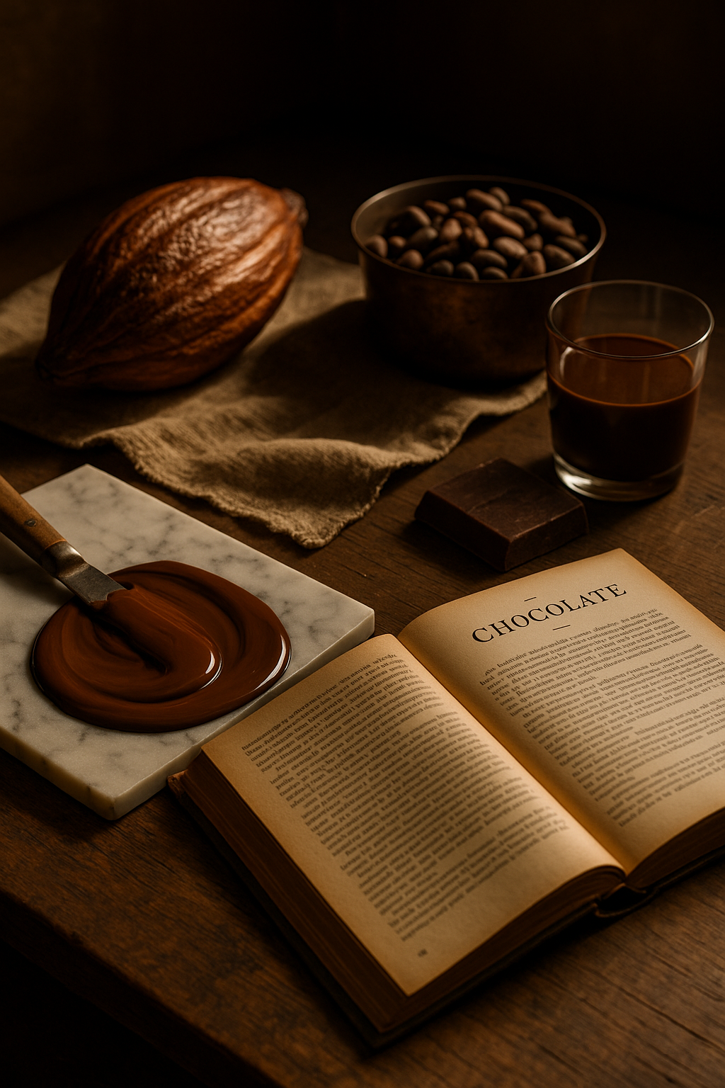 Chocolates tools and recipes 