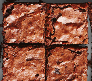 4 square brownies