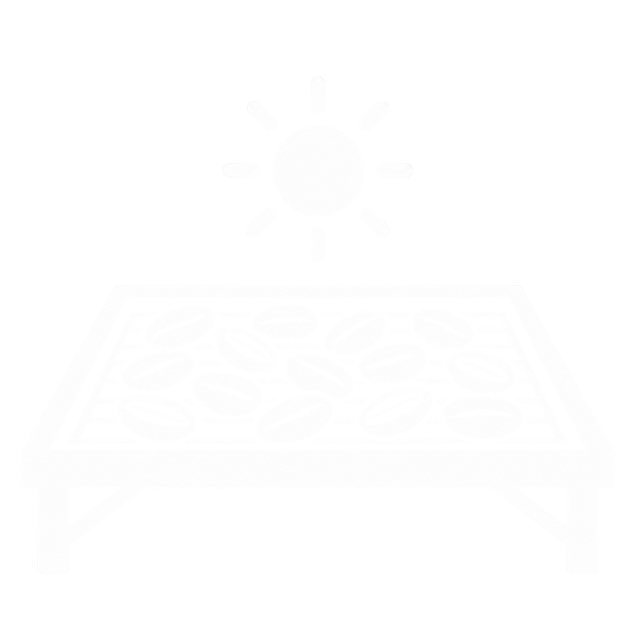 white drying icon