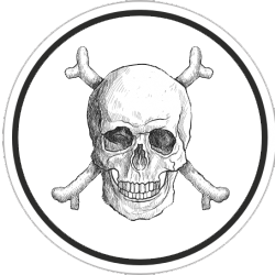 skull and crossbones