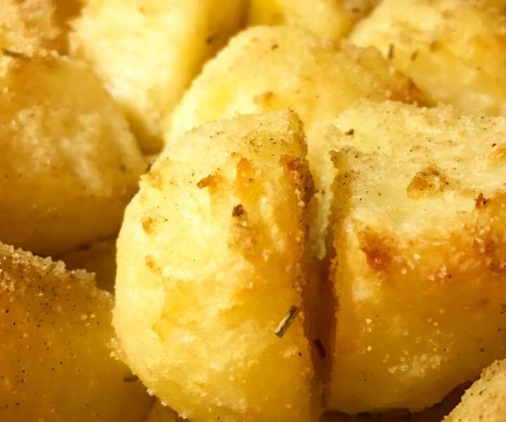 Roast potatoes extra crispy