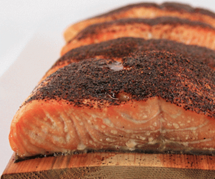 Chocolate Chipotle Salmon Rub