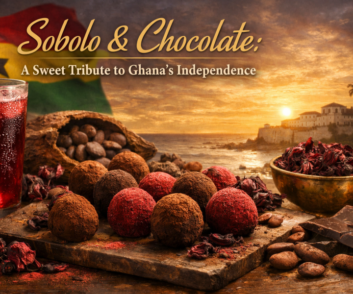 Ghanaian Sobolo Chocolate Truffles Hibiscus Chocolate Recipe