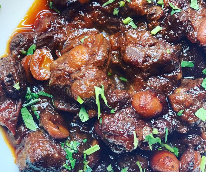 Lamb cocoa Tagine