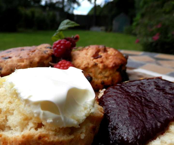 White Chocolate Scones